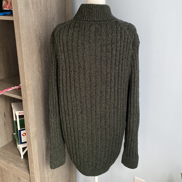 NWT Men’s Tasso Elba Hunter Green‎ Sweater. Size XXL. - Picture 2 of 11